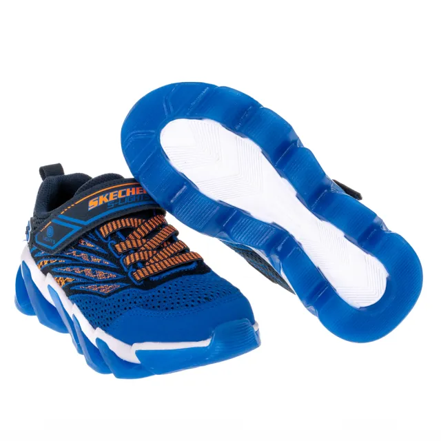 【SKECHERS】男童鞋系列 燈鞋 MEGA-SURGE(400132LNVBL)