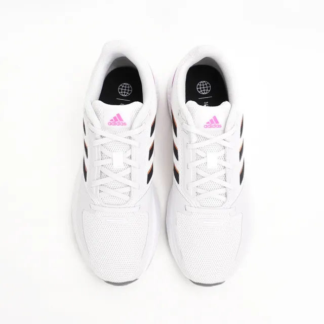 【adidas 愛迪達】Runfalcon 2.0 W 女 慢跑鞋 運動 休閒 避震 透氣 健身 穿搭 米白 紫(GV9575)