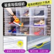 【MAMORU】可堆疊加厚透明鞋盒-側開款 8入組(收納盒/鞋盒/鞋櫃/展示盒/置物盒)