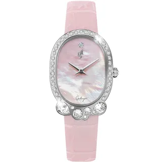 【Galtiscopio 迦堤】MIROIR MGAIC 魔鏡系列 閃耀水晶錶-36x25mm 禮物 送禮 推薦(MMSS001PLS)