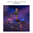 【Daniel Wellington】DW 手錶  Quadro Lumine 20X26-星辰系列貝母盤麥穗鋼琴方錶-星辰黑(三色 DW00100583)