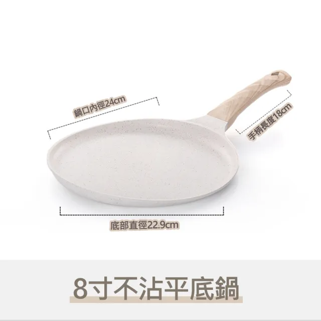 【CS22】麥飯石不沾平底鍋(平底鍋)