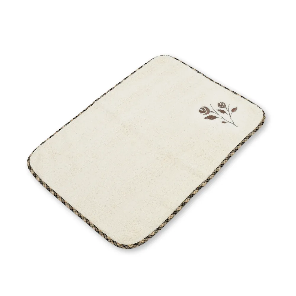 【MORINO】有機棉個信刺繡枕巾 枕頭巾(2入組)