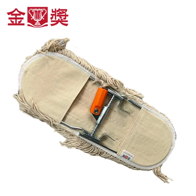【金獎】靜電45CM本色拖把頭 英制牙頭