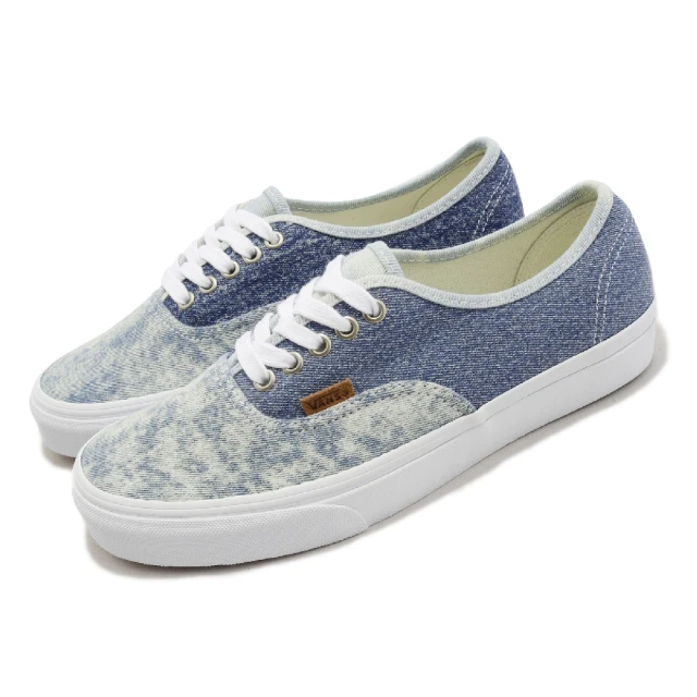 【VANS】休閒鞋 Authentic 藍 男女鞋 水洗單寧 牛仔 百搭 基本款 情侶鞋(VN0A5KRD448)