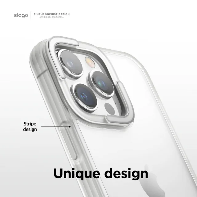 【Elago】iPhone 14 Pro/14Pro Max Dual防摔邊框手機殼(i14防摔殼 透明殼)