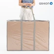 【QSHION】三折式單人水洗防蹣床墊 收納方便 兩色可選(100%台灣製造 日本專利技術)