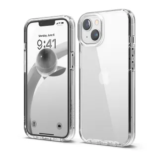 【Elago】iPhone 14/14 Plus Hybrid全覆式透明手機殼