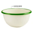 【IBILI】琺瑯餐碗 米綠12cm(飯碗 湯碗)