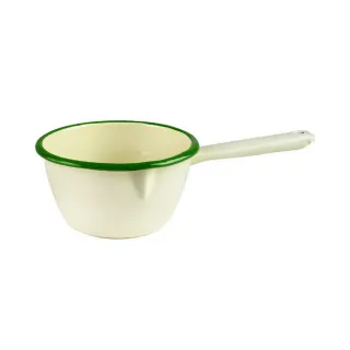 【IBILI】琺瑯牛奶鍋 米綠12cm(醬汁鍋 煮醬鍋 牛奶鍋)