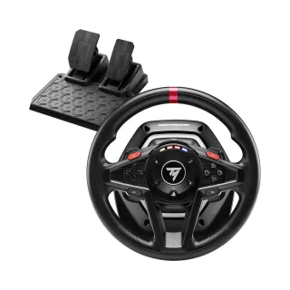 【Thrustmaster 圖馬斯特】T128 力回饋方向盤 含金屬踏板 For PS5/PS4/PC(公司貨 For PS5/PS4/PC 電玩周邊)