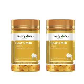【Healthy care】香醇羊乳片Goats milk-2入組(效期：2024/04/30)
