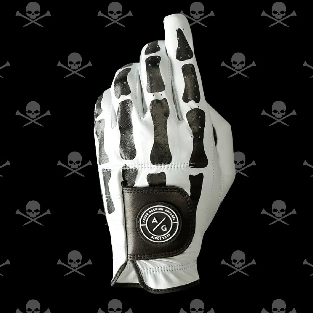 Asher Golf】Deathgrip Premium 黑白2色(小羊皮男士高爾夫球手套