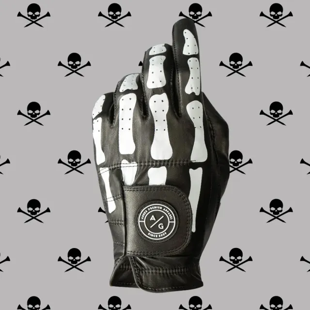 Asher Golf】Deathgrip Premium 黑白2色(小羊皮男士高爾夫球手套