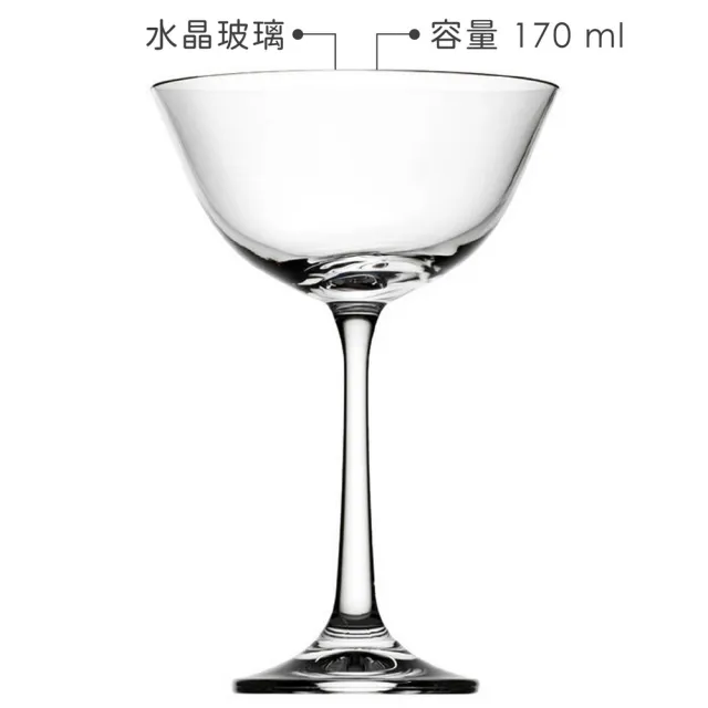 【Utopia】英國 Praline馬丁尼杯 170ml / 調酒杯 雞尾酒杯 烈酒杯 淺碟杯
