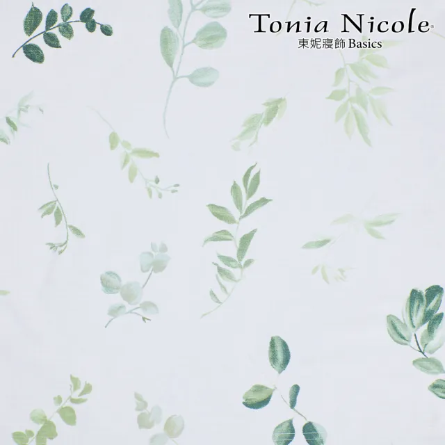 【Tonia Nicole 東妮寢飾】環保印染100%精梳棉兩用被床包組-芳草芊芊(加大)