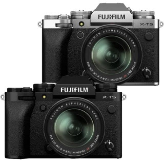 【FUJIFILM 富士】X-T5 18-55mm 變焦鏡組--公司貨(128G拭鏡紙..好禮)