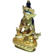 【十方佛教文物】金剛薩埵尼泊爾銅鎏金手工佛像10公分(平安吉祥)