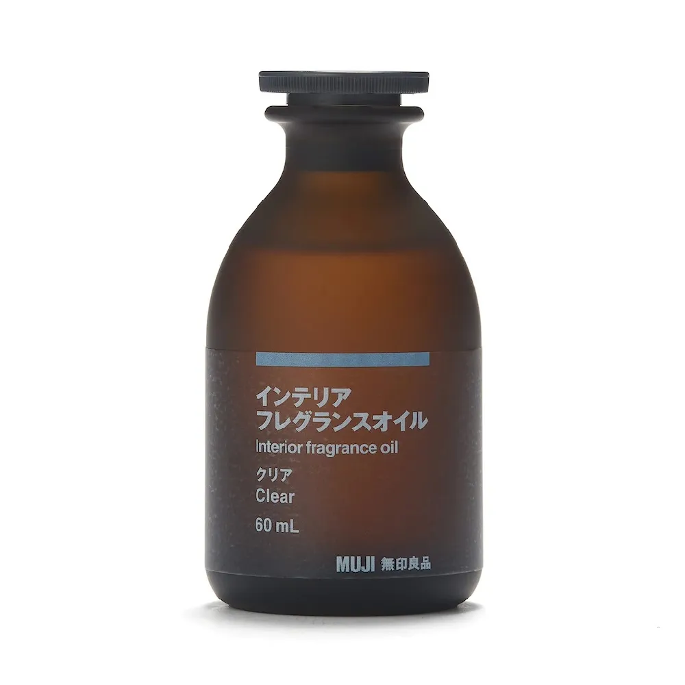 【MUJI 無印良品】空間芬香油/60ml.清晰+專用藤枝/60ml用.8入