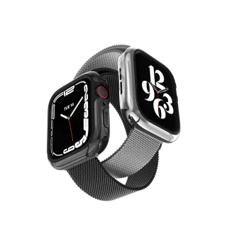 【MAGEASY】Apple Watch 9/8/7/6/5/4/SE 45mm Odyssey Glossy Edition 金屬手錶保護殼(通用最新S9)