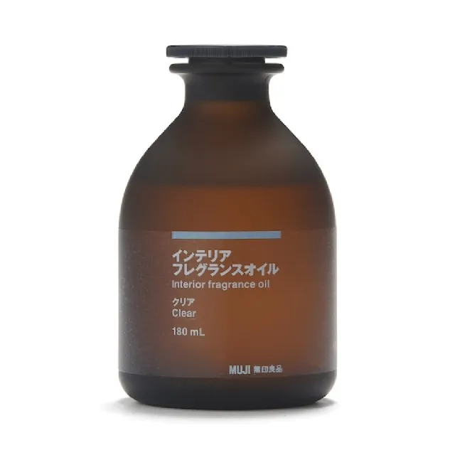 【MUJI 無印良品】空間芬香油/180ml.清晰+專用藤枝/180ml用.6入