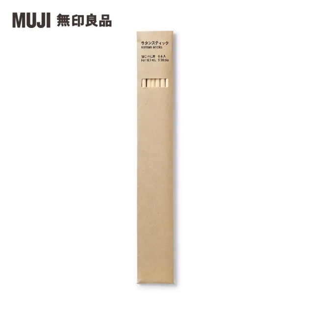 【MUJI 無印良品】空間芬香油/180ml.清晰+專用藤枝/180ml用.6入