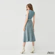 【iROO】針織背心長洋裝