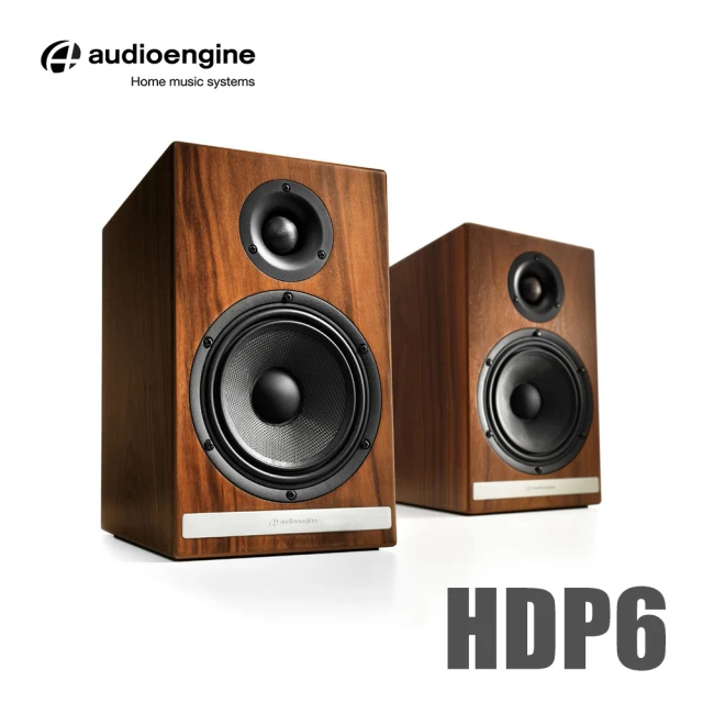 【Audioengine】HDP6 被動式喇叭(胡桃木紋款)