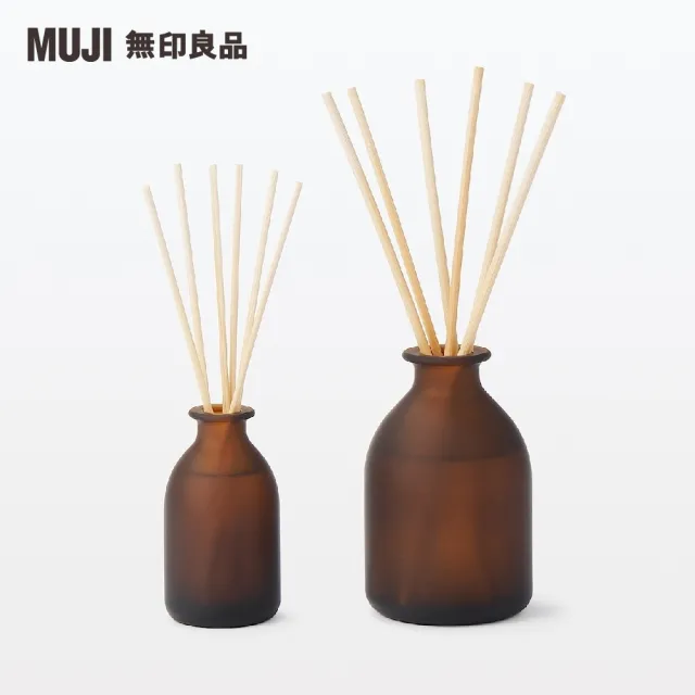 【MUJI 無印良品】空間芬香油/60ml.草本+專用藤枝/60ml用.8入