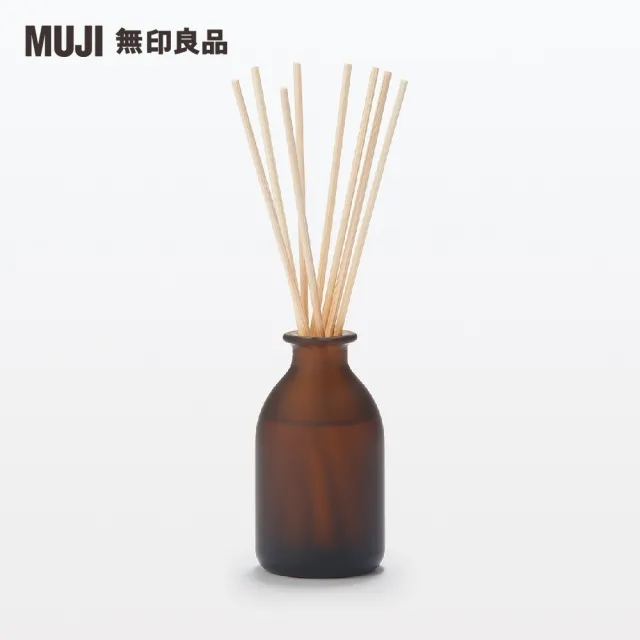 【MUJI 無印良品】空間芬香油/60ml.草本+專用藤枝/60ml用.8入