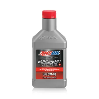 【AMSOIL 安索】5W-40 MS 歐規版全合成機油 946ml(整箱12入 / 總代理源豐行)