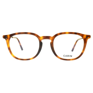 【CARIN】光學眼鏡 個性百搭款 NewJeans代言(琥珀棕-棕#JAMES C2)