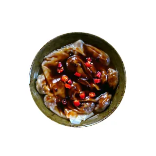 【南門市場老林記】素紅油炒手10盒 附紅油醬包(每盒20顆160g共200顆 全素 南門市場 素菜冠軍)