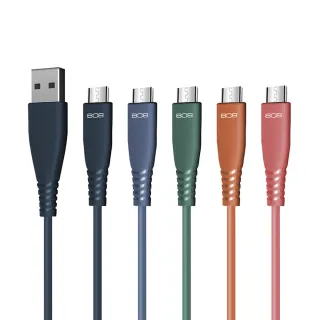 【808 Audio】FLEXI系列 Micro USB快速充電線 傳輸線1.2m(4色任選)
