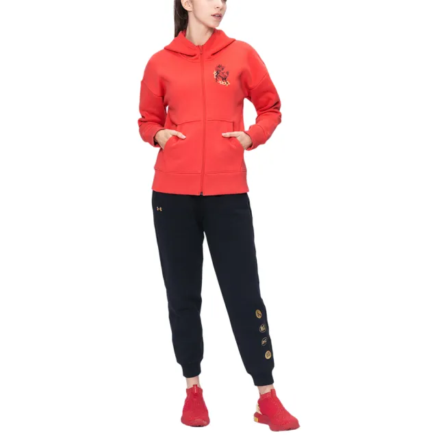 【UNDER ARMOUR】UA 女 Originators CNY連帽外套_1353340-646(火星紅)