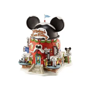 【Enesco】精品家飾 Disney 迪士尼 米奇耳朵造型工廠居家擺飾