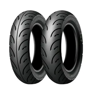 【DUNLOP 登祿普】RUNSCOOT D307 速克達專用-10吋(100/90-10 56J 前後通用胎)