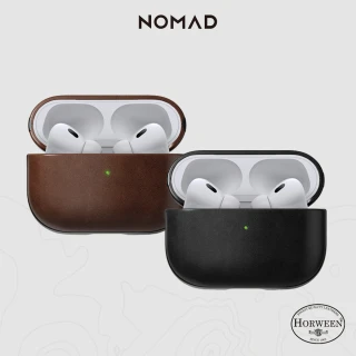 【NOMAD】AirPods Pro 第2代 精選Horween皮革保護收納盒(採用美國百年品牌Chicago Horween植鞣皮革)