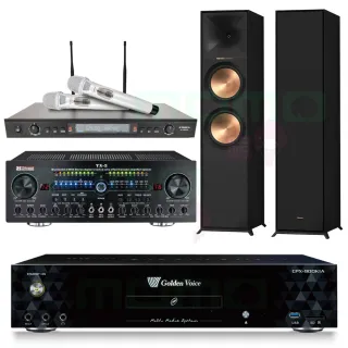 【金嗓】CPX-900 K1A+Zsound TX-2+SR-928PRO+Klipsch R-800F(4TB點歌機+擴大機+無線麥克風+喇叭)