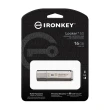 【Kingston 金士頓】16GB IronKey Locker+ 50 USB3.2 加密 隨身碟(平輸 IKLP50/16GB)