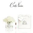 【Cote Noire 寇特蘭】五朵玫瑰香氛花透明瓶(附贈10ml 精油x1)
