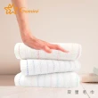 【Gemini 雙星】精梳棉粉彩條紋系列(浴巾)