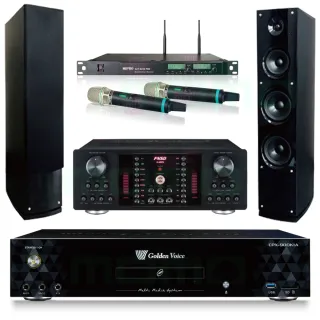 【金嗓】CPX-900 K1A+FNSD A-480N+ACT-8299PRO++AS-138(4TB點歌機+擴大機+無線麥克風+喇叭)