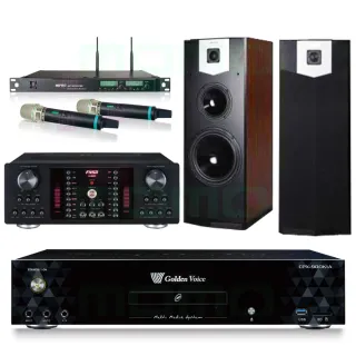 【金嗓】CPX-900 K1A+FNSD A-480N+ACT-8299PRO++SUGAR SK-500V(4TB點歌機+擴大機+無線麥克風+喇叭)