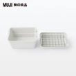 【MUJI 無印良品】耐壓收納箱/大(2入組)