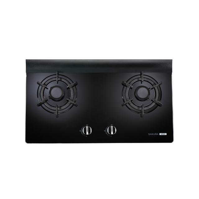 【SAKURA 櫻花】G2826G 二口高效玻璃檯面爐(★櫻花原廠技師基本安裝★)