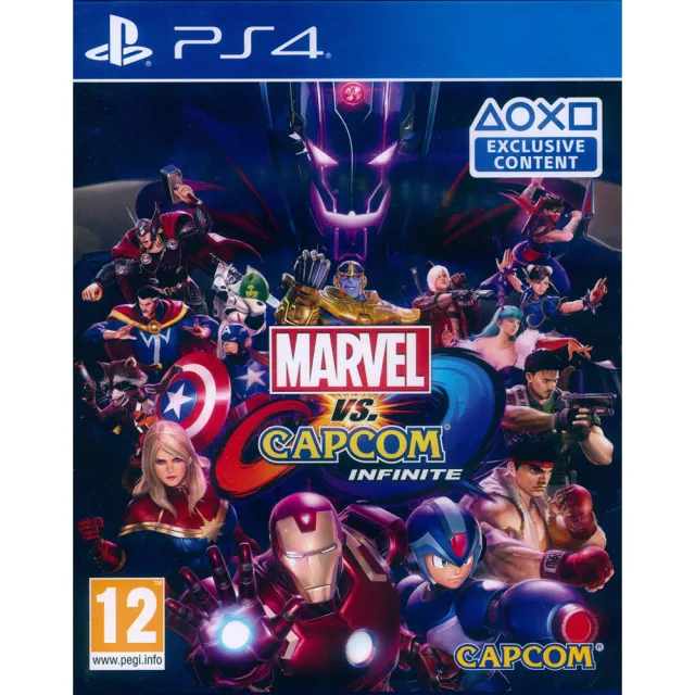 【SONY 索尼】PS4 漫威vs卡普空 無限  Marvel vs. Capcom：Infinite(中英日文歐版)