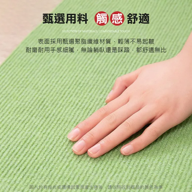 【Jo Go Wu】寵物地毯地墊10入組(30X30cm/居家地毯/遊戲墊/隔音墊/止滑墊/寵物尿墊)