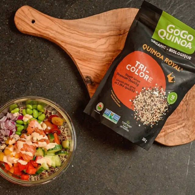 【GoGo Quinoa】有機三色藜麥500g(低GI、無麩質、全素)