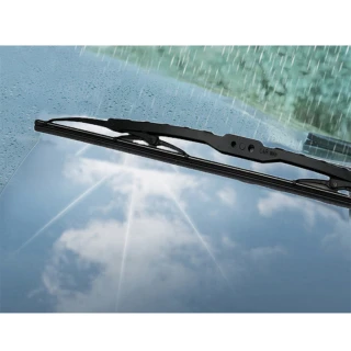 【CAR WAY】CAR WAY超耐磨通用型雨刷-2入組 六支點硬骨 16~18吋(雨刷 TOYOTA)